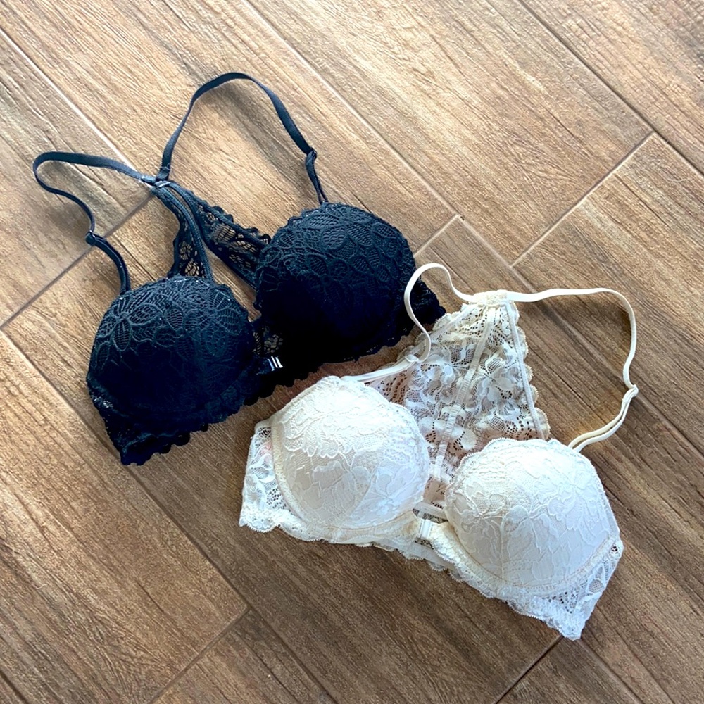 Date Night Racerback Bra Lot 🖤🤍